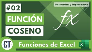 Función COSENO en Excel [upl. by Hedvig18]