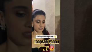 Taapsee Pannu angry  Premiere of Phir aayi hasseen dillruba Vikrant Massey Sunny Kaushal Jimmy S [upl. by Namzzaj]