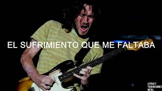 John Frusciante  Scratches Letra Español [upl. by Lhadnek]