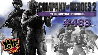 Lets Play CoH2 British Forces 483 Dann soll er mir mal nen Grill geben German HD [upl. by Dix]