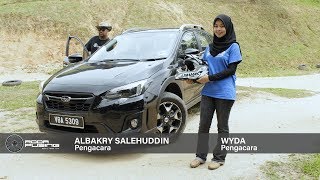 Subaru XV 2018 Pemanduan Off Road  Roda Pusing Khas [upl. by Kolk754]