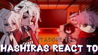 Hashiras React to Itadori Yuji  Sukuna  Gacha React  jjk chapter 265 [upl. by Lola]