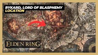 Rykard Lord of Blasphemy Altus Plateau Boss Location  Elden Ring [upl. by Aissenav]