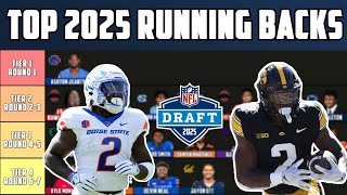 Top 2025 RUNNING BACKS 30  NFL Draft Prospects [upl. by Kciremed]