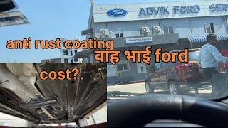 anti rust coating Ford में 💥 [upl. by Enirhtak493]