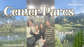 Center Parcs Woburn Forest Girls Trip Full lodge tour and Day 1 [upl. by Ahtreb]