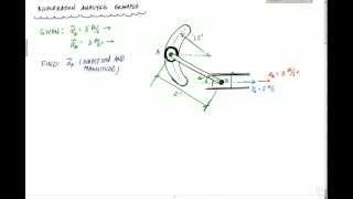 Acceleration Analysis Example Part 1 of 3  Engineering Dynamics  Rigid Body Kinematics [upl. by Crenshaw238]