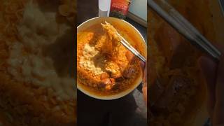 Carbonara Ramen Recipe 🍜 ramen shorts youtubeshorts trending subscribe [upl. by Godderd]