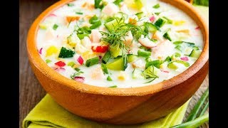 5 Окрошечка Вкуснятина  Мой рецепт [upl. by Krigsman561]