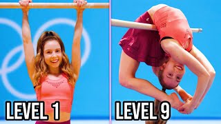 Trying Every Level of Gymnastics [upl. by Ynohtnaleahcim138]