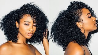 My Natural Curly Hair Routine 3c3b Hair [upl. by Avert88]