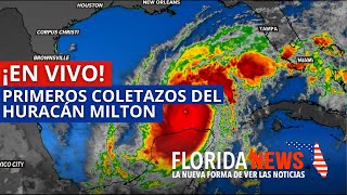 En Vivo Huracán Milton toca Tierra 🌪️ [upl. by Aliuqahs323]