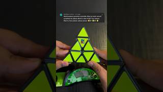 Pyraminx World’s Easiest Scramble 😌 [upl. by Rosemarie120]