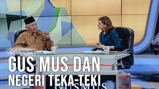 Mata Najwa Part 1  Gus Mus dan Negeri TekaTeki [upl. by Ayirp825]