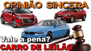 Vale a pena comprar carro de Leilão Veja tudo o que você precisa saber para não cair numa roubada [upl. by Norabal232]