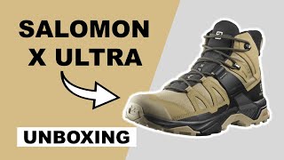 Salomon X Ultra 4 Mid GTX 412941 Unboxing [upl. by Neuburger205]