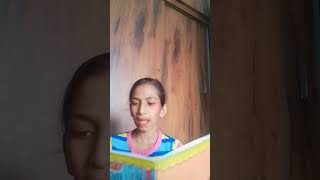 Me reading Hindi kavita in class [upl. by Leanora]