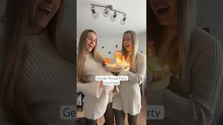 Das haben wir ​⁠yvonnedilauro zur Gender Reveal Party geschenkt 🫶🏼  lesotwins [upl. by Jedediah323]