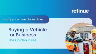 🚙 Buying a Vehicle for Your Business  The Golden Rules ✨ [upl. by Aun949]