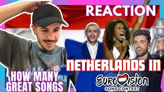 🇳🇱 Reaction to The NETHERLANDS in Eurovision 1956  2024  SUBTITLED  Spanish Reaction [upl. by Akkina]