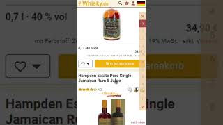 Neues Feature im Shop whisky whiskey rum [upl. by Dlonyar]