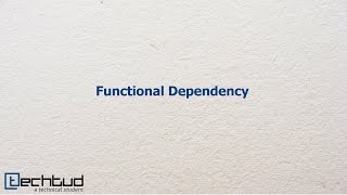 Functional Dependency  Database Management System [upl. by Lowell166]