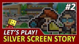 Lets Play Kairosoft Silver Screen Story 2  Build Park amp Achieve Studio Rank 1 [upl. by Hendon]