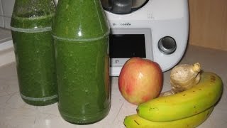 Thermomix TM 5  Grüner Smoothie mit Feldsalat und Co [upl. by Gowon]