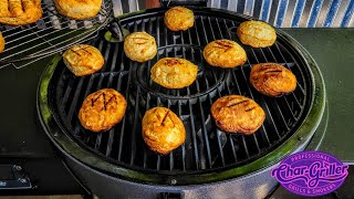 The All New CharGriller Akorn Auto Kamado Charcoal Grill  Biscuit Test  AMAZING [upl. by Norym]