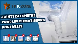 Les 5 meilleurs joints de fenêtre pour les climatiseurs portables [upl. by Ymmat]