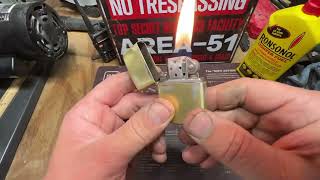 Reviving Memories Restoring a 1994 Zippo Lighter from the Flea Market [upl. by Kara-Lynn]