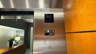 Mitsubishi Elevators  Loews Hollywood Hotel Los Angeles CA [upl. by Arnuad]