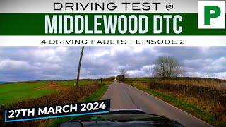 DRIVING TEST  MIDDLEWOOD DTC 270324 PT2 drivingtestvideo middlewooddrivingtestroute sheffield [upl. by Merriam322]