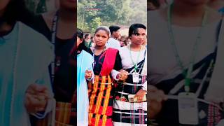 Santali Shorts Video  Udala college program [upl. by Knarf]