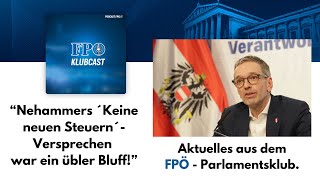 „Nehammers ‚Keine neuen Steuern‘Versprechen war ein übler Bluff“ [upl. by Nesta]