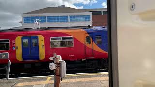 Full Journey on The District Line From Wimbledon To Upminster Via Victoria S7 Stock Whistle [upl. by Bridgette]