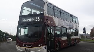 Redlinning B9TL Kickdown  Lothian Buses 1151  LX11 CWP [upl. by Legge287]