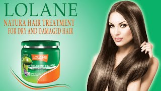 LOLANE NATURA HAIR TREATMENT FOR DRY AND DAMAGERAKHSHANDA NAWAB [upl. by Clein276]