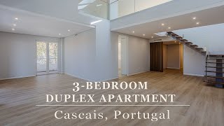 3Bedroom Duplex Apartment With Garage For Sale in Carcavelos  Cascais  Portugal [upl. by Derf]