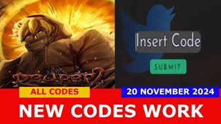 NEW Reaper 2 CODES  ROBLOX Reaper 2 CODES  NOVEMBER 20 2024 [upl. by Dareg]