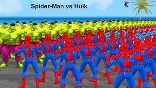 Siêu nhân nhện🔴Spider Man family attacked by Black Spider vs Joker vs Venom 3 family vs Hulk family [upl. by Ilamad]