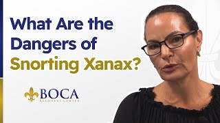 What Are the Dangers of Snorting Xanax [upl. by Neik]