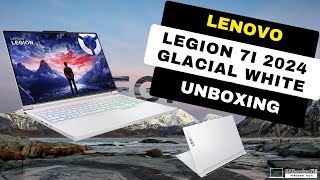 Lenovo Legion 7i 2024 Glacial White Edition Unboxing and First Boot  Lenovo Legion Gaming [upl. by Atsev]