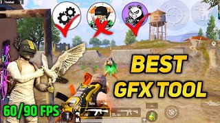 BEST GFX TOOL FOR BGMI  60 FPS AND 90 FPS [upl. by Skill]