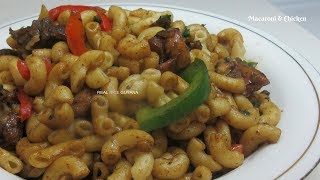 Macaroni and Chicken step by step Recipe Video II Real Nice Guyana [upl. by Udell]