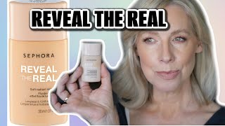 NEW Reveal the Real sephora foundation Over 50 wear test REvieW [upl. by Lorrad]