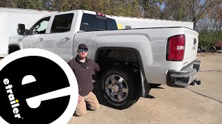 Demco Hijacker 5th Wheel AboveBed Base Rails Mounting Brackets Installation  2017 GMC Sierra 2500 [upl. by Conney]