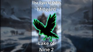 God of War Ragnarok  The Eyes of Odin  3048 Lake of Nine Midgard [upl. by Sawyere]