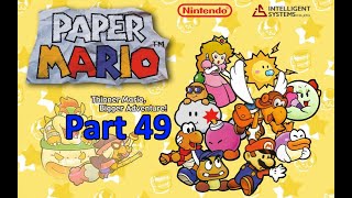 Lets Play Paper Mario  Part 49  Quiz mit dem Gesichtsfelsen [upl. by Lara]