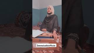 Zikr ik bewafa or sitamgar ka tha💔sad songsadgi to hmaricover by singer zeemal zaibisubscribe [upl. by Aikemal]